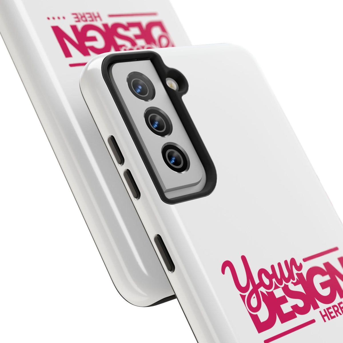 Personalized Tough Phone Case – Custom Name or Photo Protective Cover, Shock-Absorbent Durable Case for iPhone, Unique Gift Idea