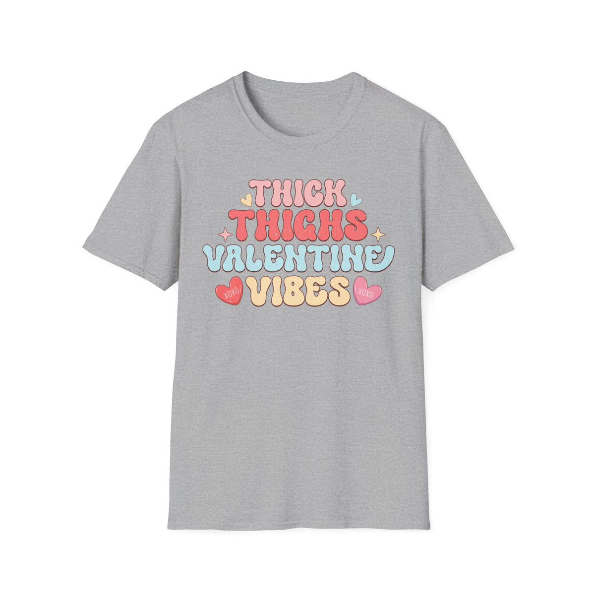 Valentine Vibes  Valentine T-Shirt - Love Shirt - Heart Graphic Valentine's Tee