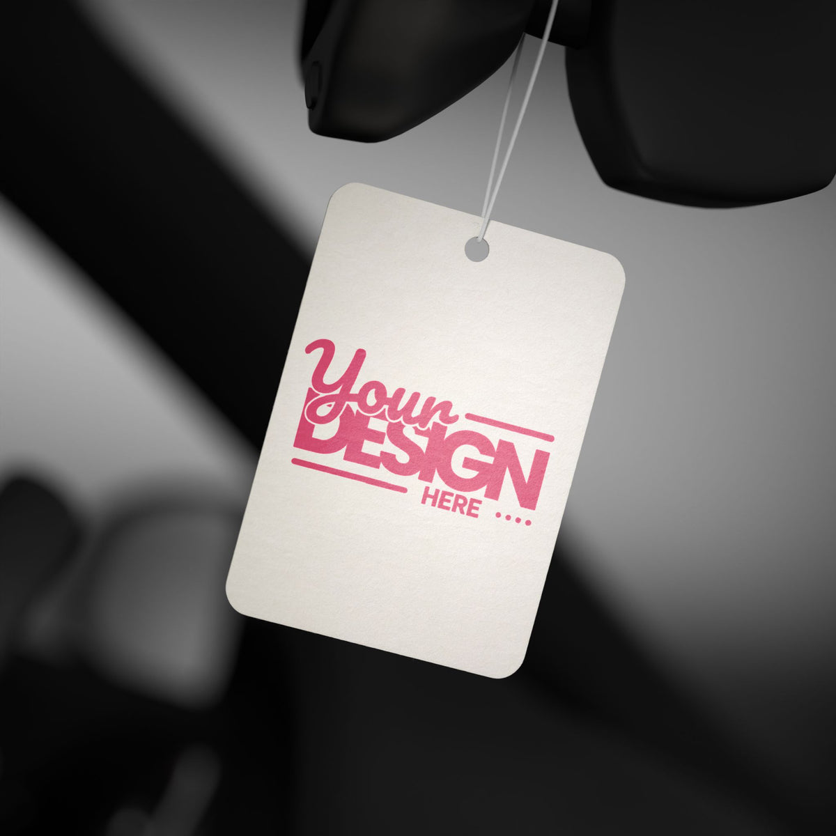 Customizable Car Air Freshener With Your Design Personal Auto Decor Gift by Printify
