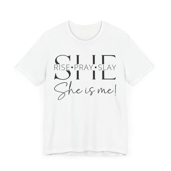 She Is Strong, Fierce, Brave - Motivational Women's Tee