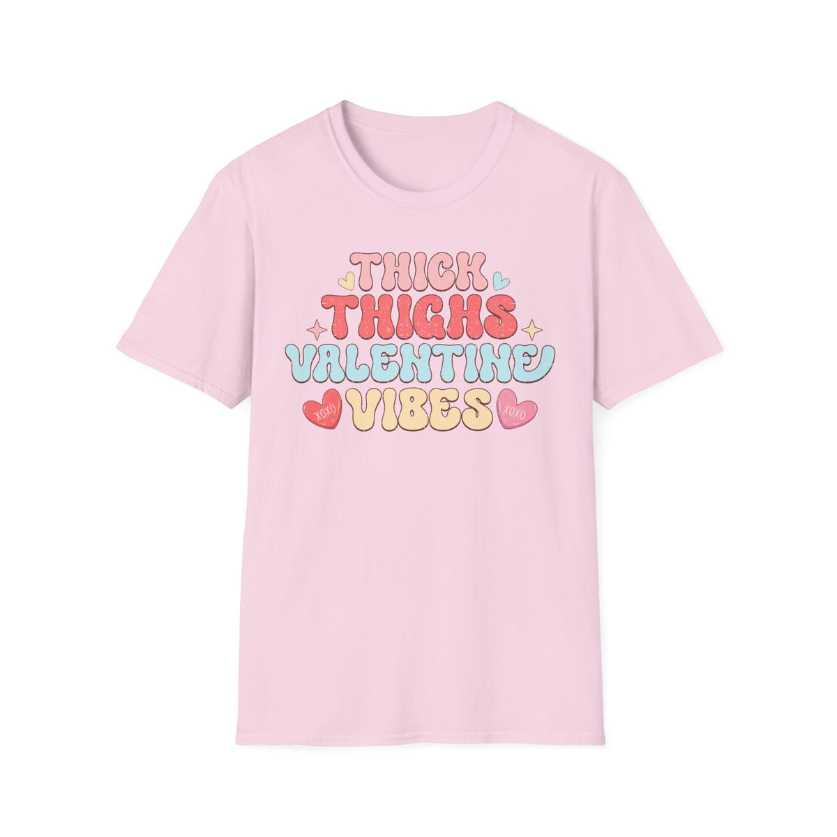 Valentine Vibes  Valentine T-Shirt - Love Shirt - Heart Graphic Valentine's Tee