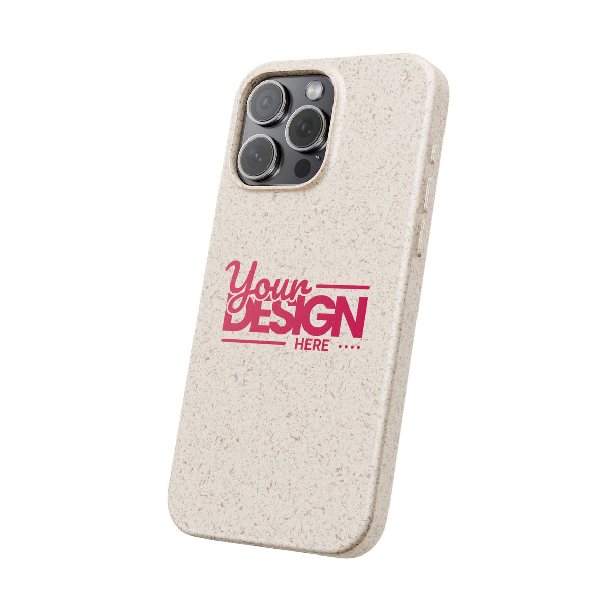 Biodegradable Phone Case – Eco-Friendly Custom Design Cover, Personalized Sustainable Protective Case for iPhone