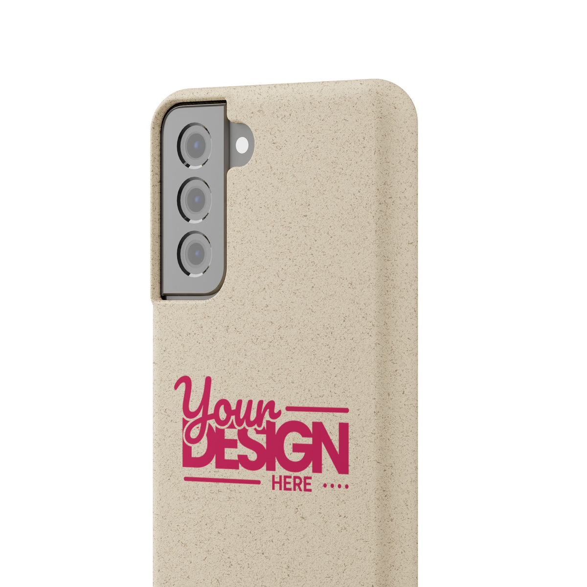 Biodegradable Phone Case – Eco-Friendly Custom Design Cover, Personalized Sustainable Protective Case for Samsung