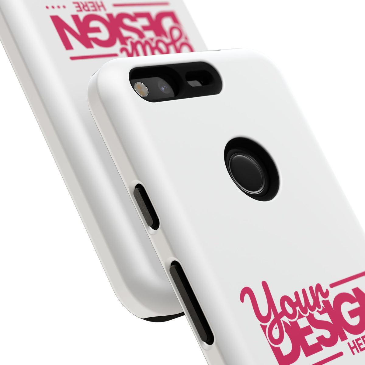 Customizable Tough Phone Case – Personalized Protective Cover with Name or Photo, Shockproof Case for Google Pixel Phone, Durable Gift Idea