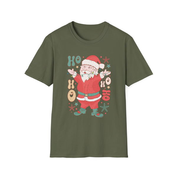 Ho Ho Ho Christmas T-Shirt – Santa Holiday Fun Graphic Tee