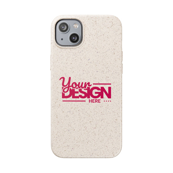 Biodegradable Phone Case – Eco-Friendly Custom Design Cover, Personalized Sustainable Protective Case for iPhone