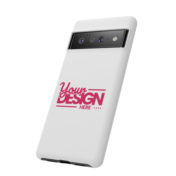 Customizable Tough Phone Case – Personalized Protective Cover with Name or Photo, Shockproof Case for Google Pixel Phone, Durable Gift Idea