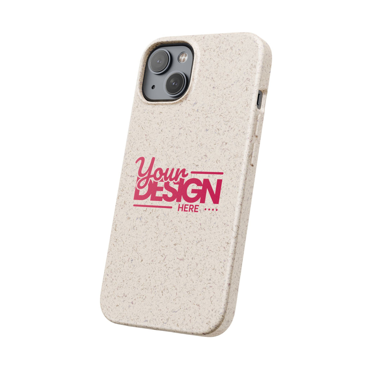 Biodegradable Phone Case – Eco-Friendly Custom Design Cover, Personalized Sustainable Protective Case for iPhone