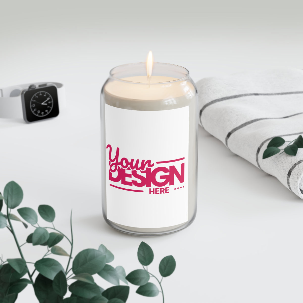 Scented Soy 13.75oz Candles - Customizable, Relaxation Gift, Eco-Friendly Home Décor, Aromatherapy, Candle Lovers Gift