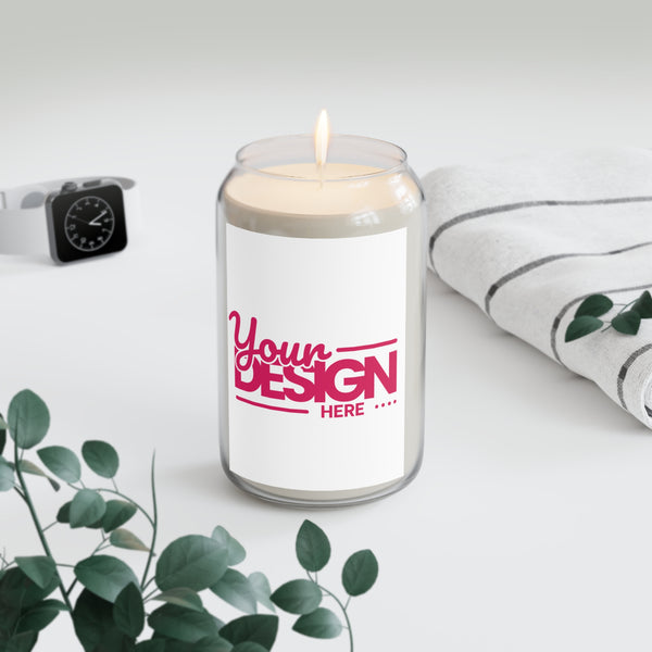 Scented Soy 13.75oz Candles - Customizable, Relaxation Gift, Eco-Friendly Home Décor, Aromatherapy, Candle Lovers Gift