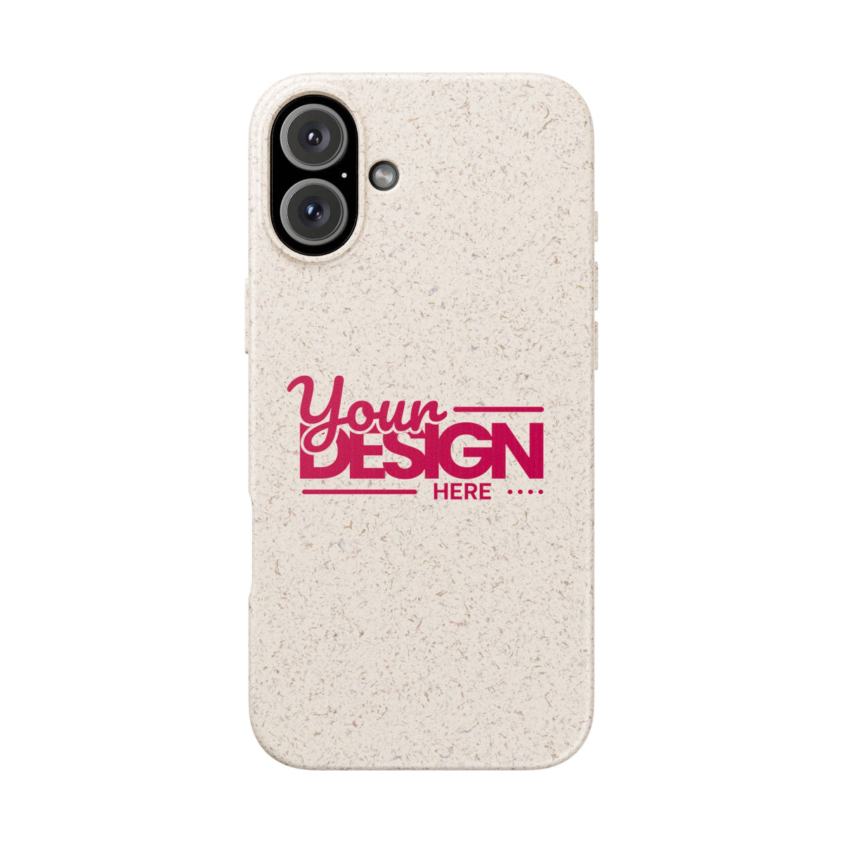 Biodegradable Phone Case – Eco-Friendly Custom Design Cover, Personalized Sustainable Protective Case for iPhone