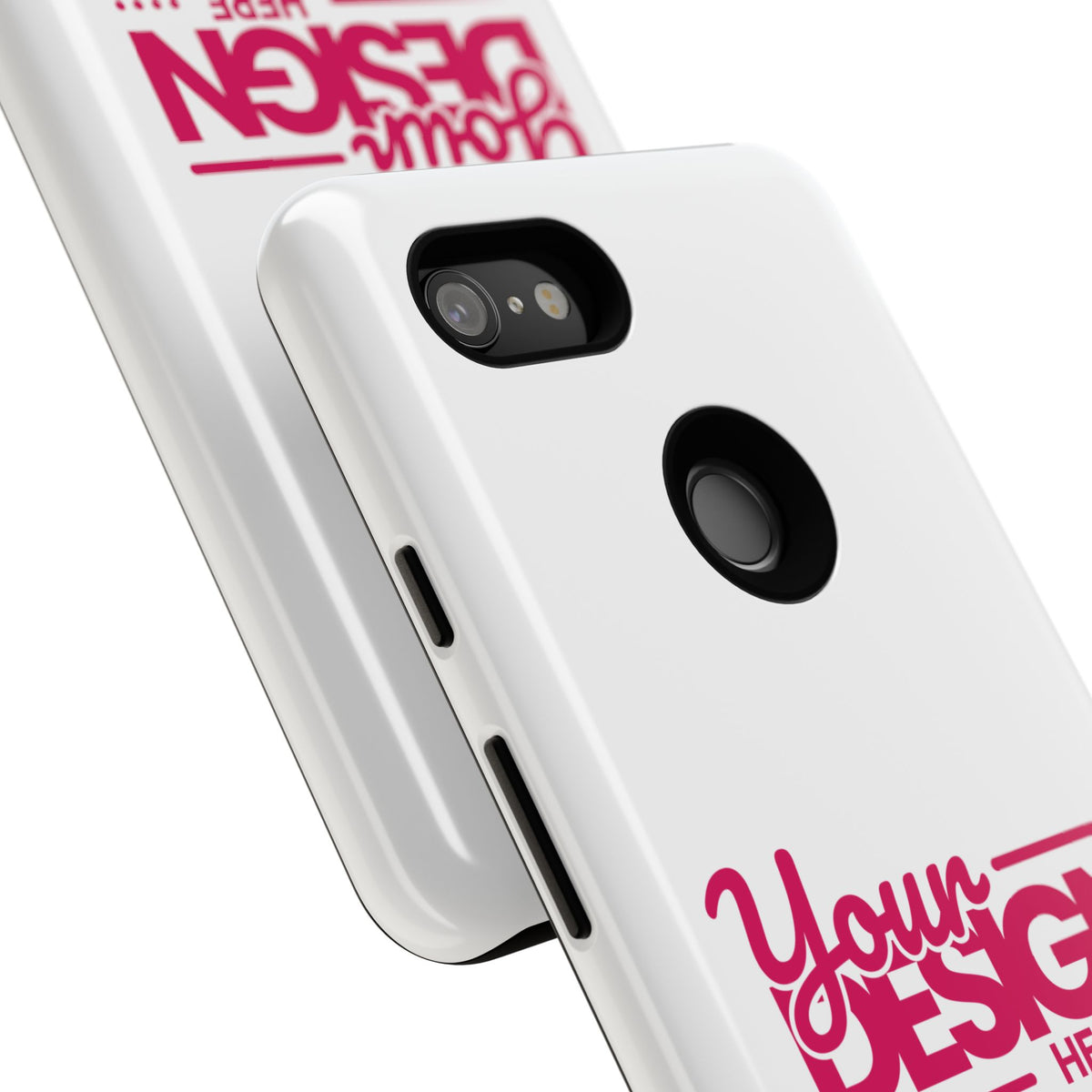 Customizable Tough Phone Case – Personalized Protective Cover with Name or Photo, Shockproof Case for Google Pixel Phone, Durable Gift Idea