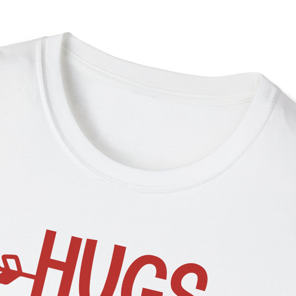 Hugs Valentine T-Shirt - Love Shirt - Heart Graphic Valentine's Tee