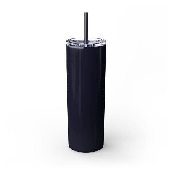 Personalized Skinny Tumbler with Straw, 20oz - Custom Travel Mug, Eco-Friendly Drinkware, Gift for Her, Stylish Hydration, Fun Party Favor