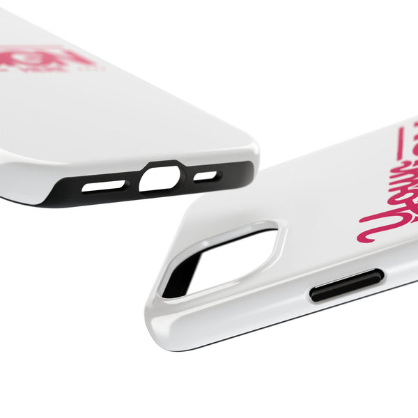 Personalized Tough Phone Case – Custom Name or Photo Protective Cover, Shock-Absorbent Durable Case for iPhone, Unique Gift Idea