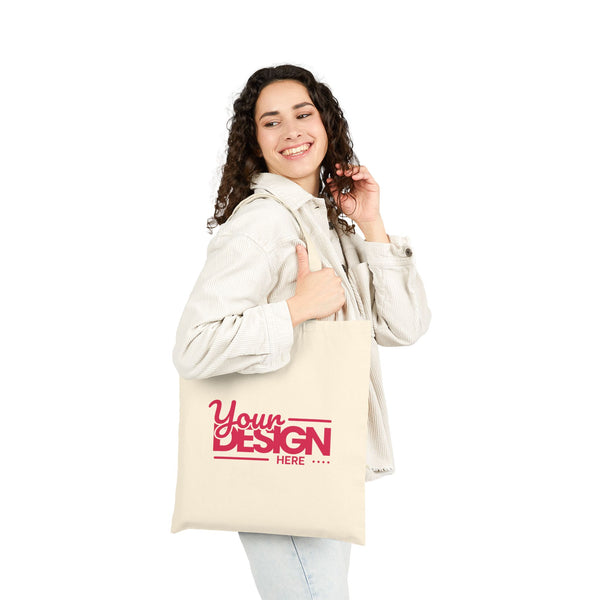 Personalized Cotton Canvas Tote Bag, Custom Shopping Tote, Gift for Her, Eco-Friendly Bag, Beach Bag, Everyday Use