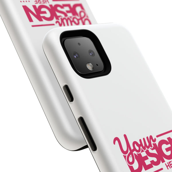 Customizable Tough Phone Case – Personalized Protective Cover with Name or Photo, Shockproof Case for Google Pixel Phone, Durable Gift Idea