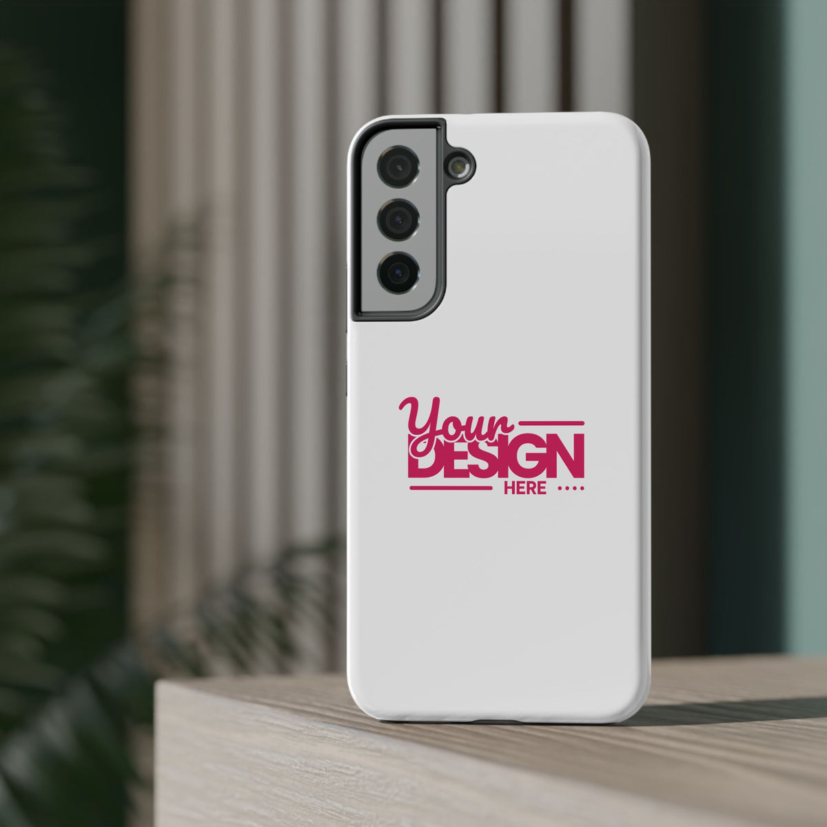 Customizable Impact-Resistant Phone Case – Personalize with Your Design, Durable Shockproof Cover for Samsung