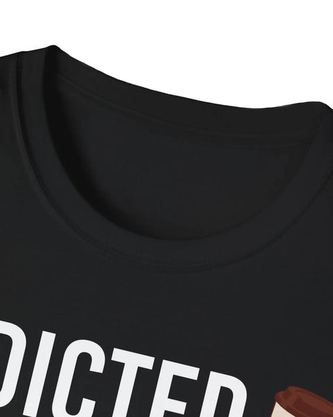 Addicted Coffee NFT Crypto T Shirt For Enthusiasts Traders And Meme Lovers