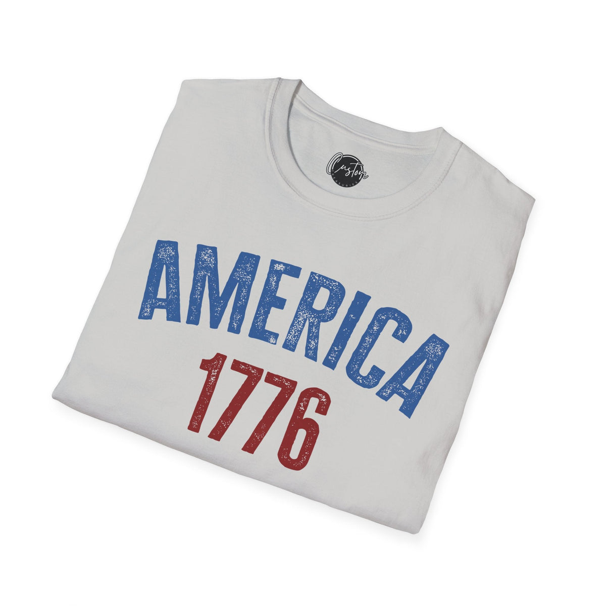 America 1776 - 4th of July shirt, USA flag shirt, Red white blue tee, Patriotic - t-shirt, American pride tee