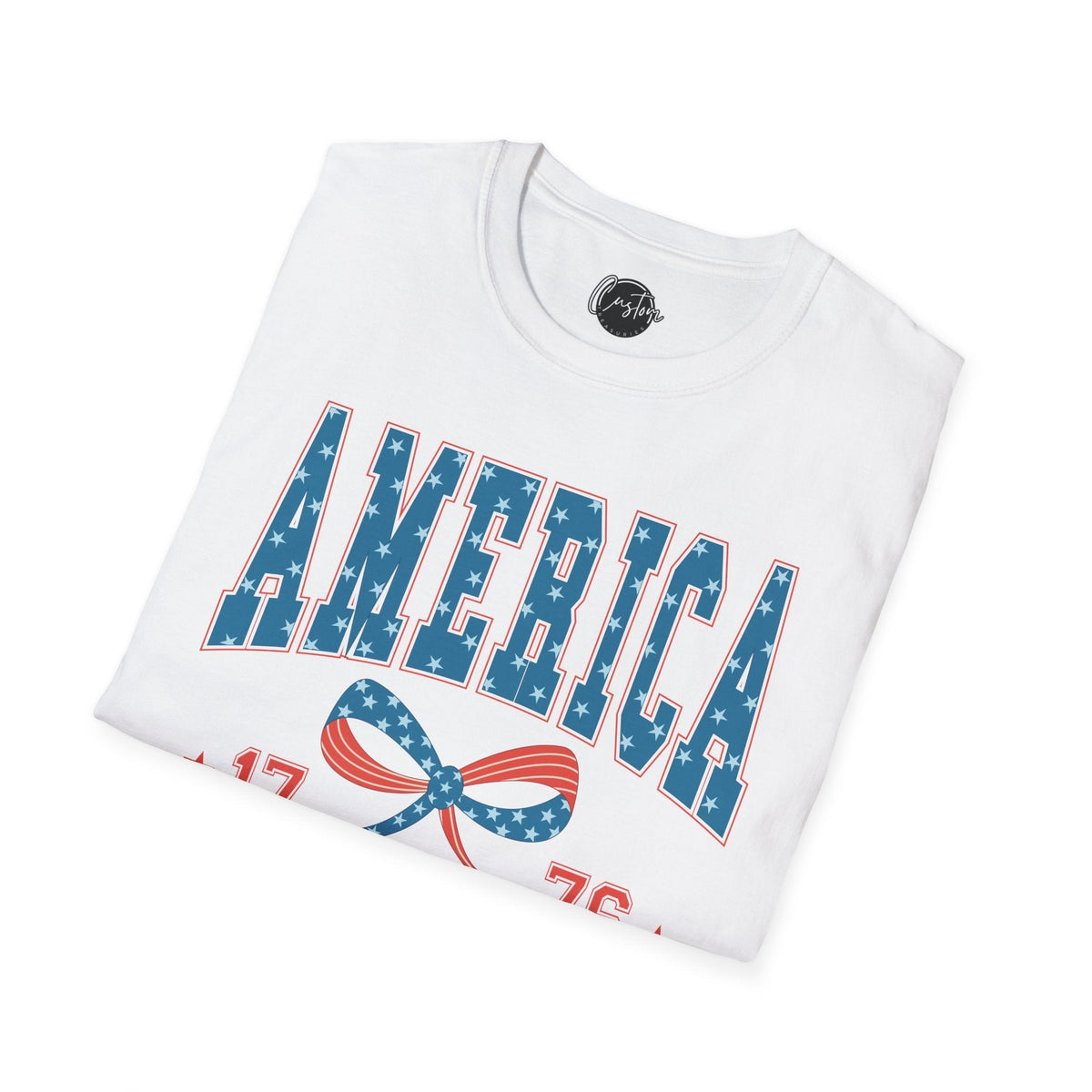 America 1776 Land of The FREE - 4th of July shirt, USA flag shirt, Red white blue tee, Patriotic - t-shirt, American