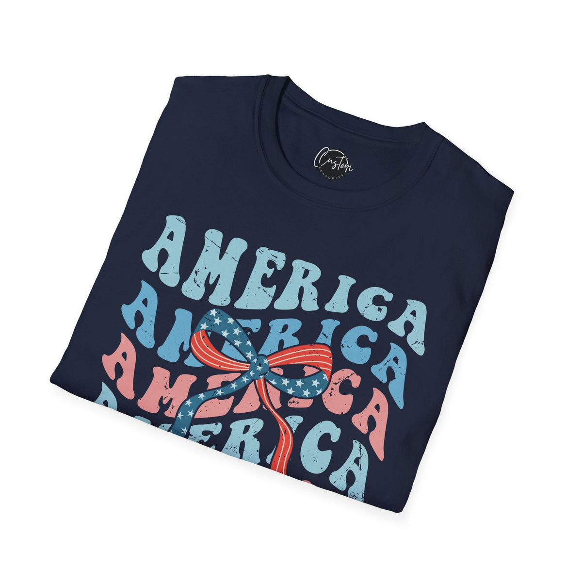 America 2 - 4th of July shirt, USA flag shirt, Red white blue tee, Patriotic - t-shirt, American pride tee