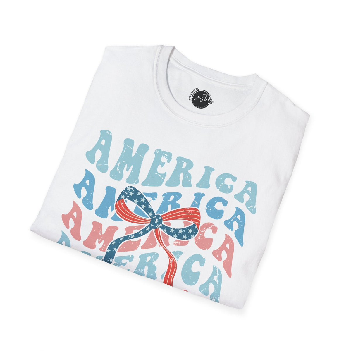 America 2 - 4th of July shirt, USA flag shirt, Red white blue tee, Patriotic - t-shirt, American pride tee