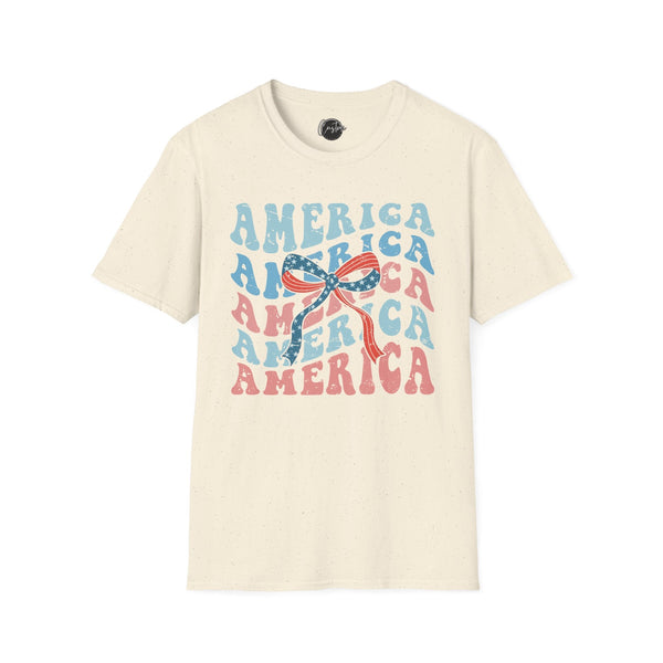 America 2 - 4th of July shirt, USA flag shirt, Red white blue tee, Patriotic - t-shirt, American pride tee