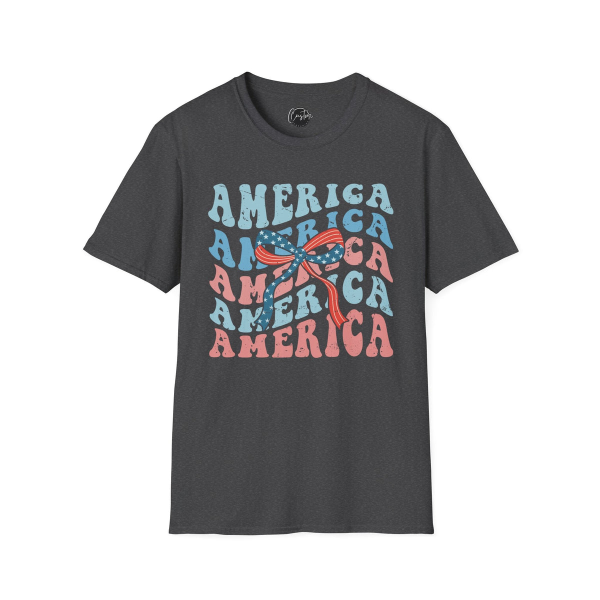 America 2 - 4th of July shirt, USA flag shirt, Red white blue tee, Patriotic - t-shirt, American pride tee