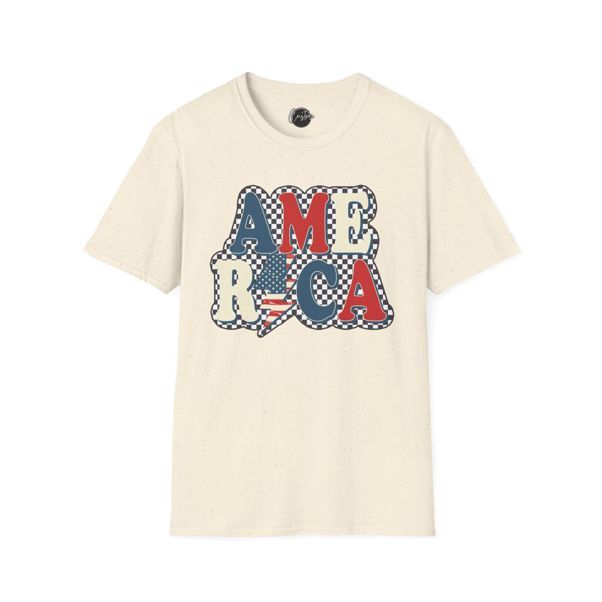 America - 4th of July shirt, USA flag shirt, Red white blue tee, Patriotic - t-shirt, American pride tee