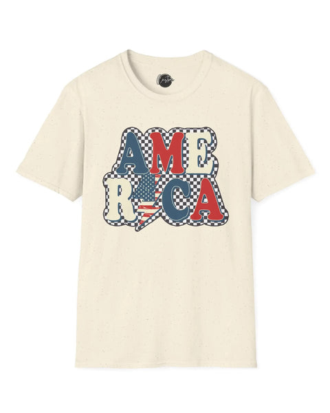 America Fourth Of July Shirt United States Flag Red White Blue Tee Patriotic Tee