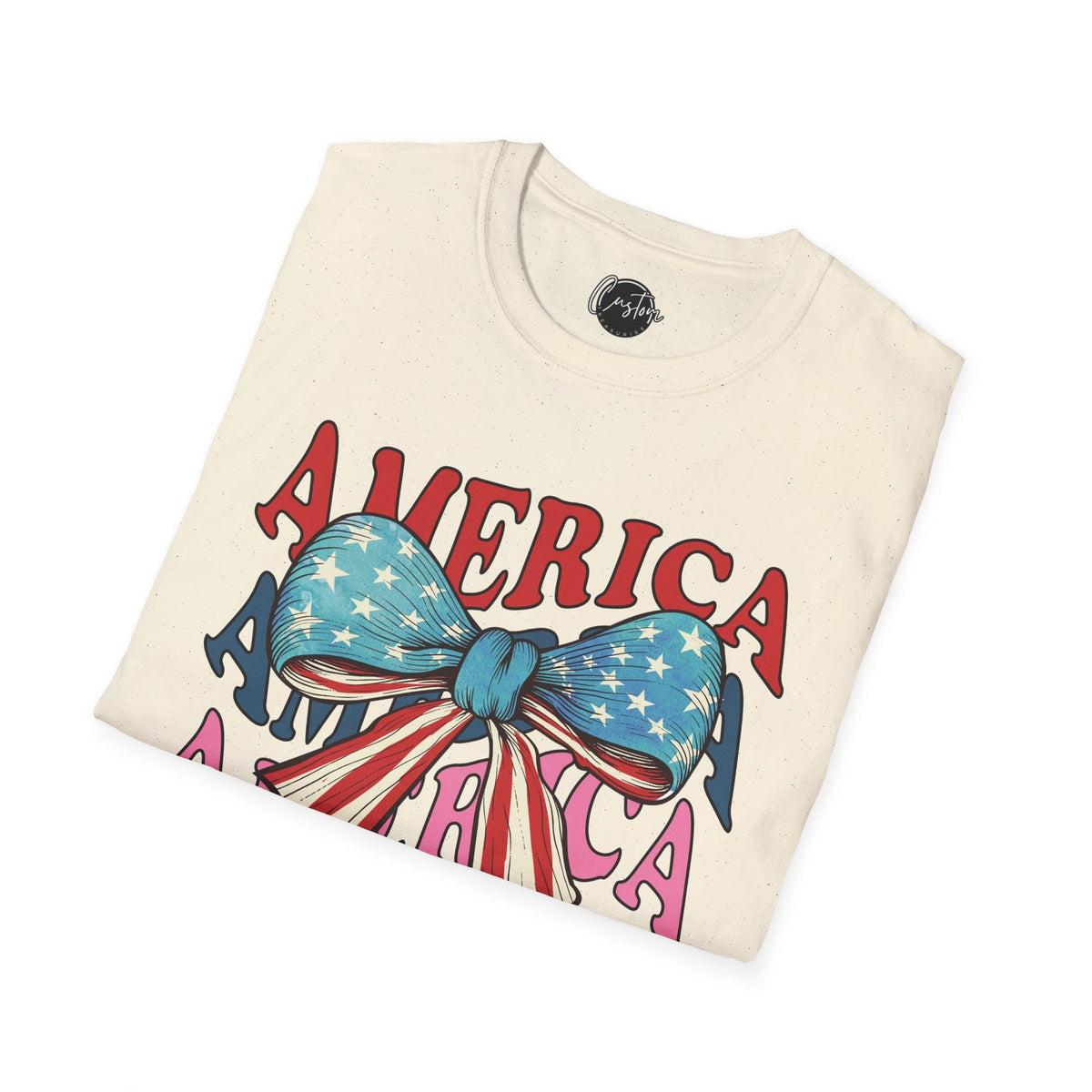 America July 4th - 4th of July shirt, USA flag shirt, Red white blue tee, Patriotic - t-shirt, American pride tee