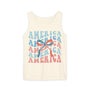 America Unisex Garment-Dyed Tank Top