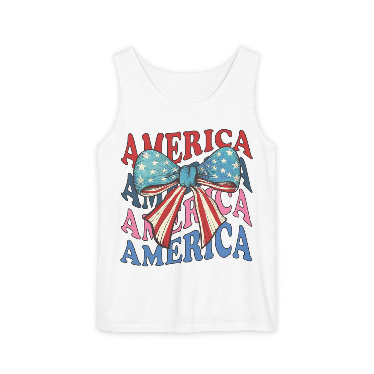 America july 4th Designs Unisex Garment-Dyed Tank Top