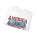 America july 4th Designs Unisex Heavy Blend™ Crewneck Sweatshirt