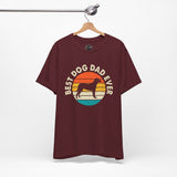 Best Dog Dad Ever - Dads T-Shirt, Fathers Day Shirt, Dad Birthday Gift, Cool Gift for Dads, Gift for Dad, Husband Gift,