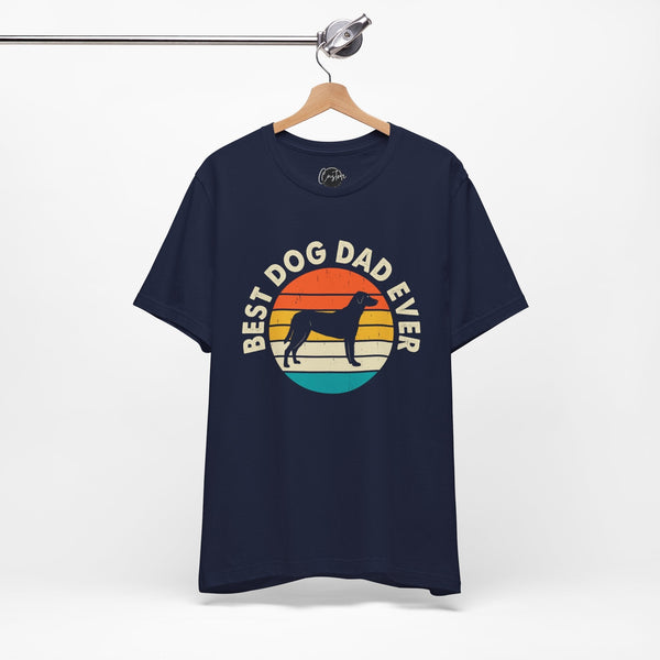 Best Dog Dad Ever - Dads T-Shirt, Fathers Day Shirt, Dad Birthday Gift, Cool Gift for Dads, Gift for Dad, Husband Gift,