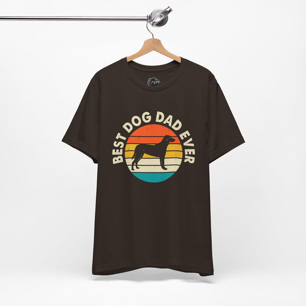 Best Dog Dad Ever - Dads T-Shirt, Fathers Day Shirt, Dad Birthday Gift, Cool Gift for Dads, Gift for Dad, Husband Gift,