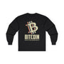 Bitcoin Cryptocurrency Crypto Long Sleeve – Cryptocurrency Shirt for Enthusiasts, Traders, and Meme Lovers