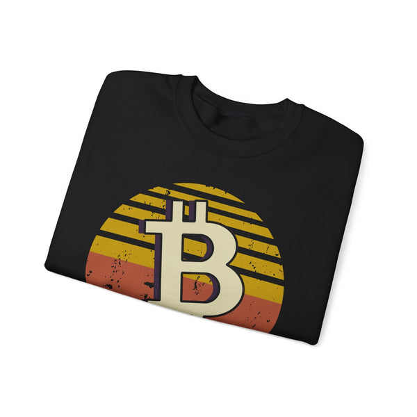 Bitcoin Daddy Hold Me Crypto Crewneck Sweatshirt – Cryptocurrency Shirt for Enthusiasts, Traders, and Meme Lovers