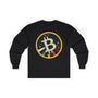 Bitcoin Logo Crypto Long Sleeve – Cryptocurrency Shirt for Enthusiasts, Traders, and Meme Lovers