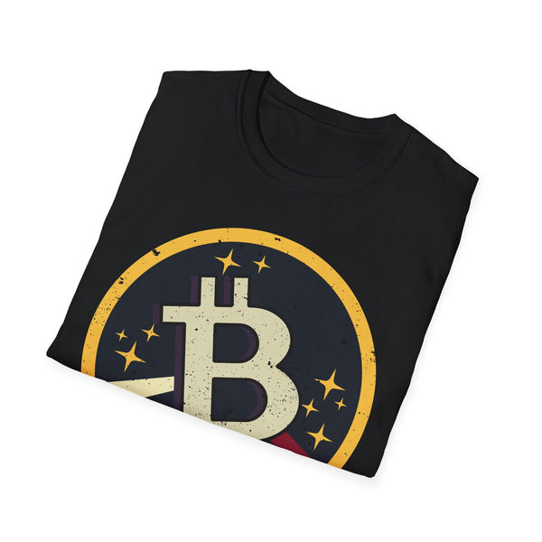 Bitcoin Logo Crypto T-Shirt – Cryptocurrency Shirt for Enthusiasts, Traders, and Meme Lovers