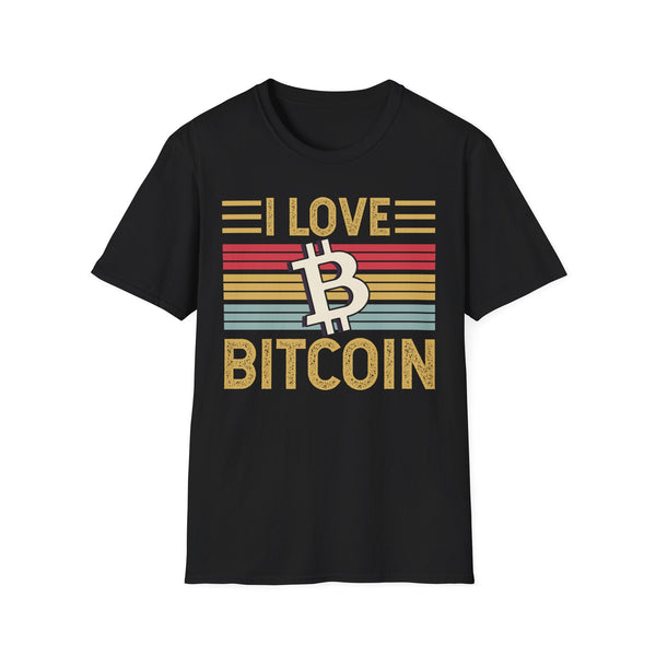 Bitcoin Love Crypto T-Shirt – Cryptocurrency Shirt for Enthusiasts, Traders, and Meme Lovers