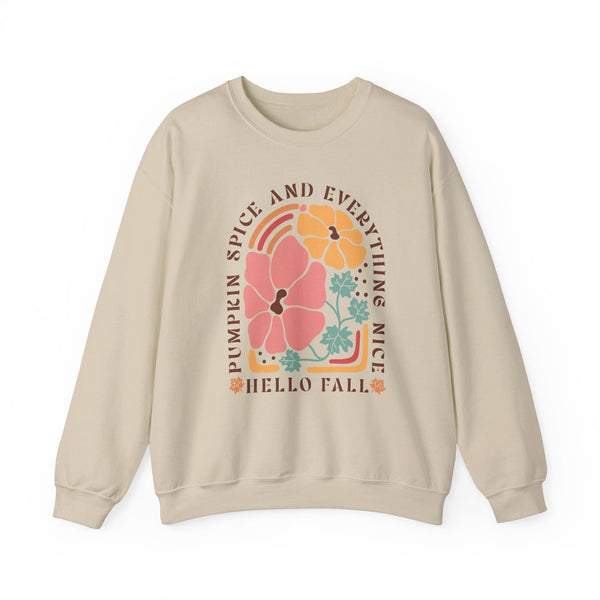 Boho Fall Autumn Sweatshirt - Embrace the Season with Free-Spirited Style