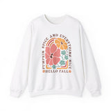 Boho Fall Autumn Sweatshirt - Embrace the Season with Free-Spirited Style