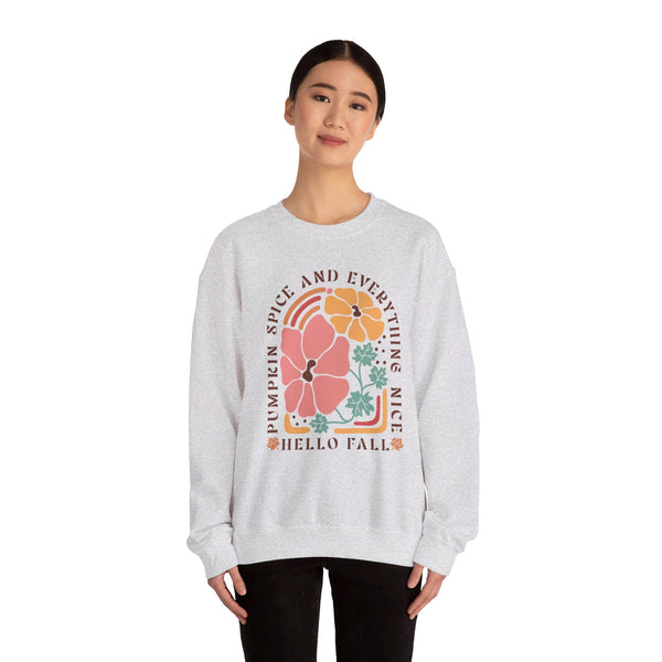 Boho Fall Autumn Sweatshirt - Embrace the Season with Free-Spirited Style