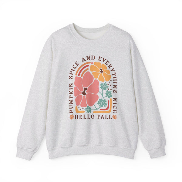 Boho Fall Autumn Sweatshirt - Embrace the Season with Free-Spirited Style