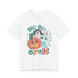 Boo Boo Crew Halloween Nurse Shirt - Cute Pumpkin and Ghost Halloween Tee