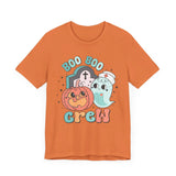 Boo Boo Crew Halloween Nurse Shirt - Cute Pumpkin and Ghost Halloween Tee