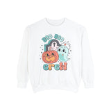 Boo Boo Crew Halloween Nurse Sweatshirt - Cute Pumpkin and Ghost Halloween Sweater